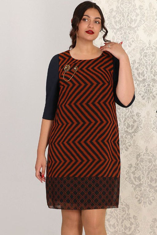 НОЧЕ Мио 1.969.С1 Платье+ брошь