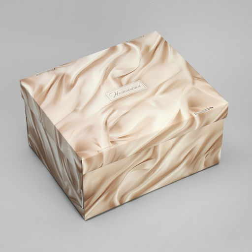 Коробка подарочная складная, упаковка, «Нежности», 31×25.5×16 см