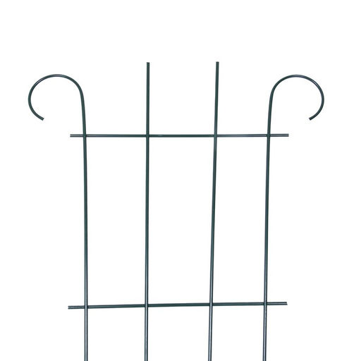 Шпалера, 230×78×1 см, металл, зелёная, «Декоративная»