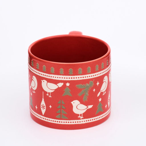 Кружка керамическая новогодняя Дорого внимание Новогоднее настроение, 320 мл  фото 2