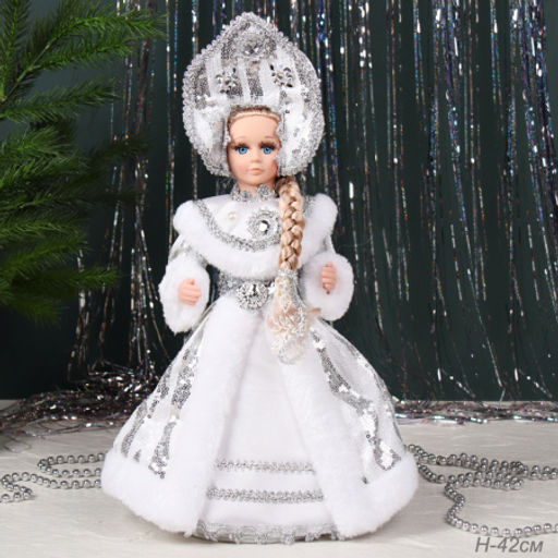 Фигурка Снегурочка 42 см + подарок / CB19105 /уп 36/для подарков - Галеонтрейд фото 4