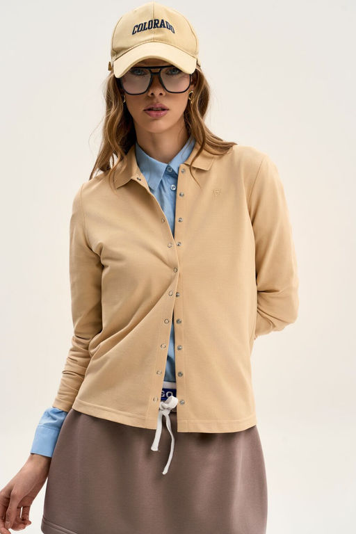 Джемпер GO F1013/04-01.164-170 бежевый - Pirs фото 4