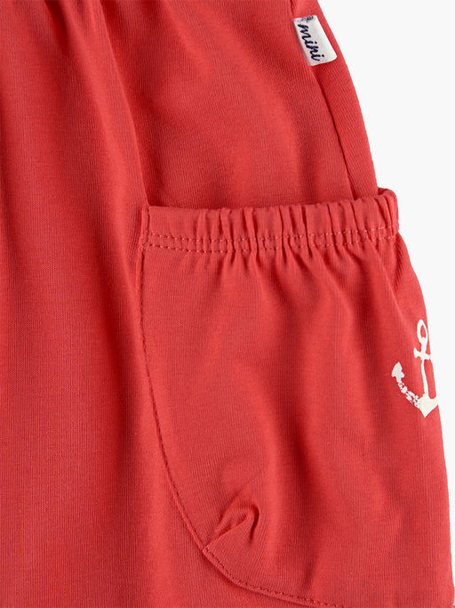 Бриджи (шорты) UD 0475 красный - Mini maxi фото 4