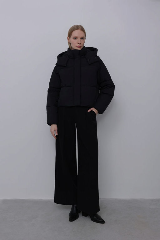 Стеганая куртка c капюшоном - Incity фото 8