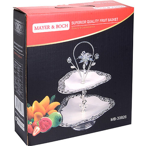 30826 Конфетница 2-х ярус 35х34,5х42см MB (х4) - Mayer&boch фото 4