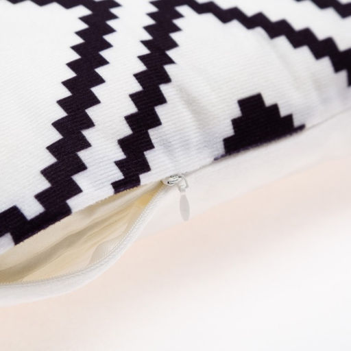 Наволочка декоративная Этель Геометрия Графика 40х40 см, велюр  фото 4