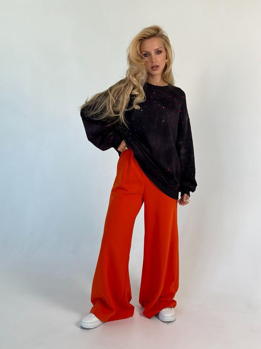 Свитшот #КТ8065, чёрный - Dommod фото 7