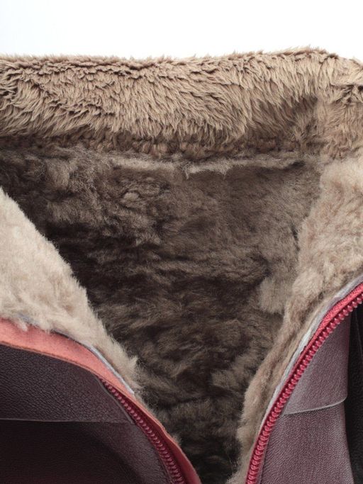 02-K48-A4 WINE RED Сапоги зимние женские (натуральная кожа, натуральный мех (еврозима)) - Фабричный китай фото 13
