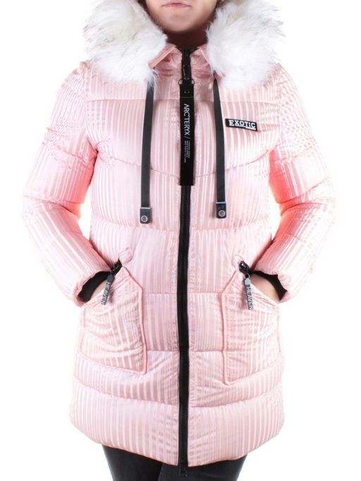 2032 PINK Куртка зимняя облегченная женская Yixiangyuan - Fashion фото 2