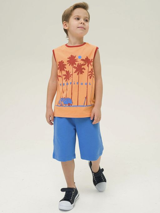 Уценка Pelican BFVV3321 майка для мальчиков  фото 6