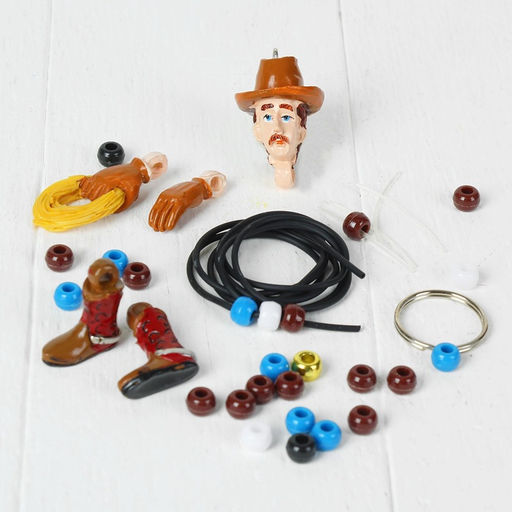 УЦЕНКА Набор для создания брелка «Ковбой»