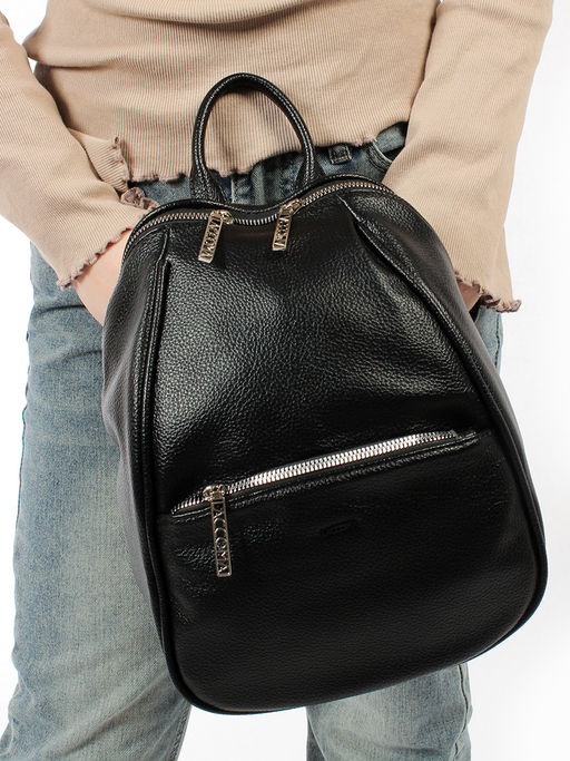 LACCOMA рюкзак Мэри-Y2005-черный эко кожа хлопок  фото 7