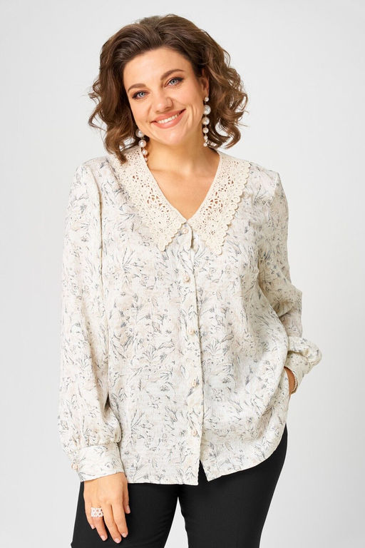 Блуза Svetlana Style 2304 молочный принт