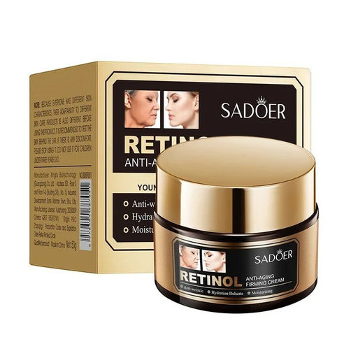 SADOER Антивозрастной крем для лица с ретинолом Retinol Anti-aging Firming Cream, 50 гр