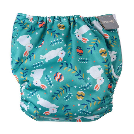 Трусики-подгузник, многоразовый, Зайчата - Крошка я фото 4