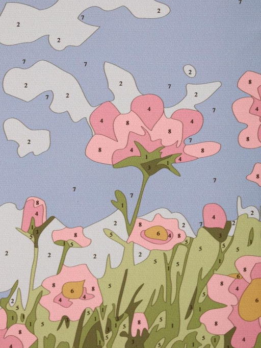 Картина по номерам на подрамнике Draw Me! Poppies, (20*20 см)