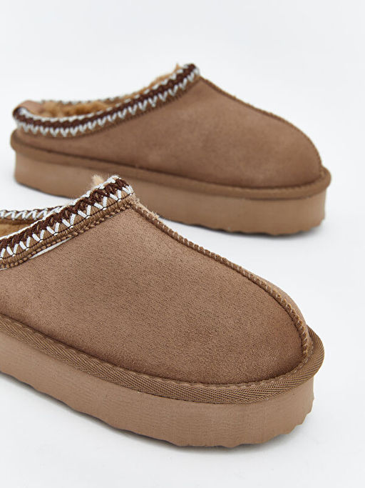 S?et G?r?n?ml? K?z ?ocuk Ev Ayakkab?s?