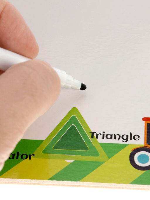 Деревянный 3D пазл для малышей, рамка - вкладыш