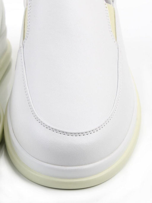 06-M27-6 WHITE Туфли женские (натуральная кожа)