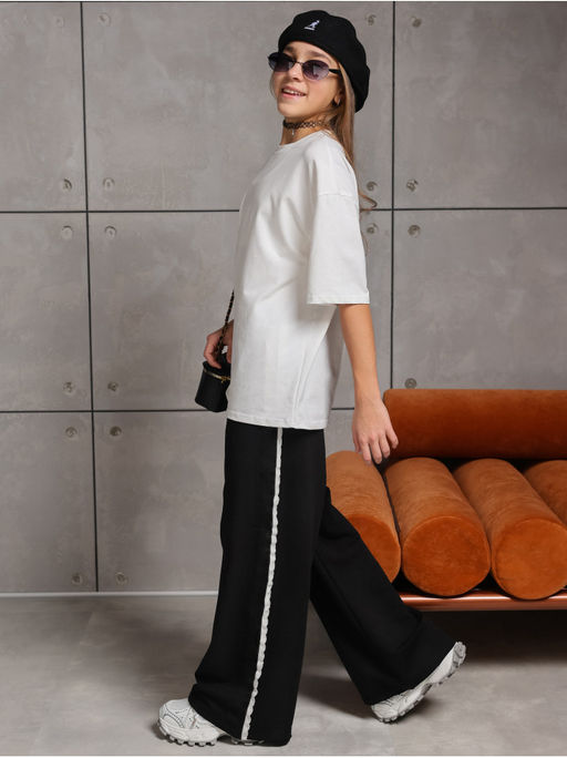 Брюки Ажур Черный Девочка - София фото 3