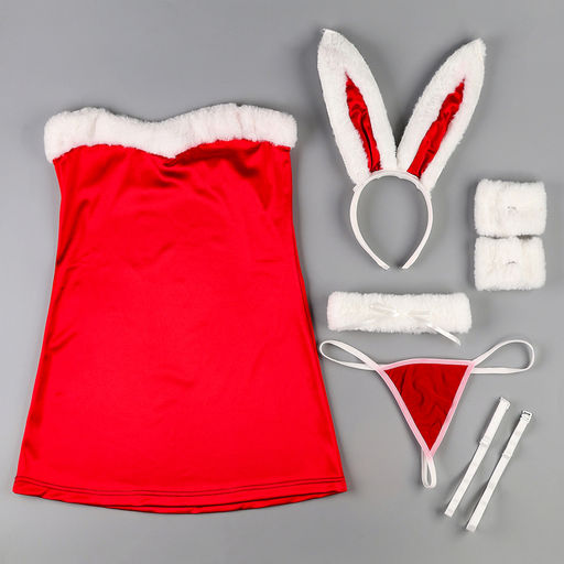 Карнавальный набор My Secret (ушки+ чокер+платье+браслеты+трусы) - Страна карнавалия фото 2