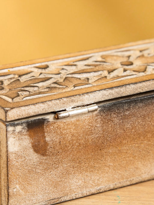 Шкатулка «Цветы», 20×7×6 см, МДФ