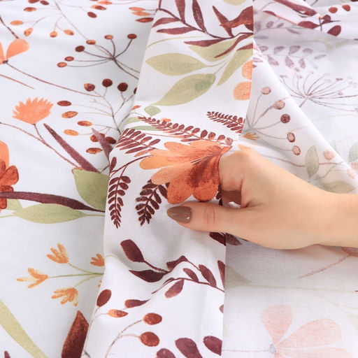 Постельное бельё Этель 1.5 сп Summer bloom 143*215 см,150*214 см, 70*70 см-2 шт, поплин 125 г/м2, хл 100%  фото 6