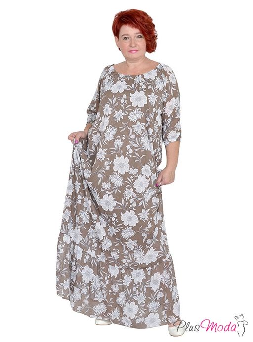 Платье Модель №1276 размеры 44-84 - Plusmoda фото 2