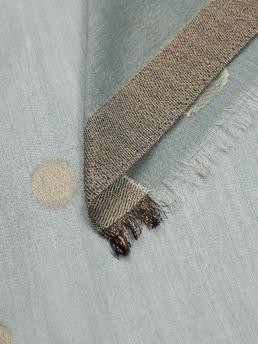 Палантин жен. шерсть+соя+люр 93х195 SZ60-0680-11 - Eleganzza фото 2