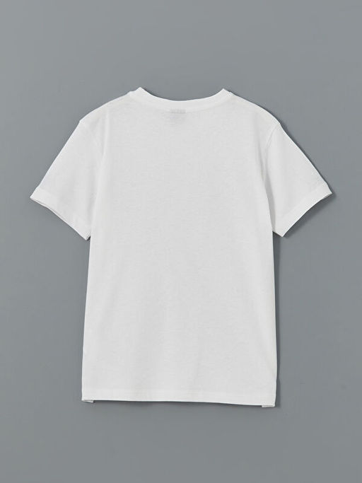 Bisiklet Yaka Erkek ?ocuk Ti??rt - Waikiki фото 2