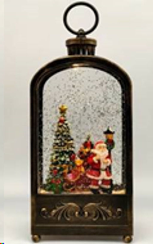 Светильник настольный новогодний 13х7х34 см / NG206-37 /уп 6/ музыкальный - Галеонтрейд фото 2