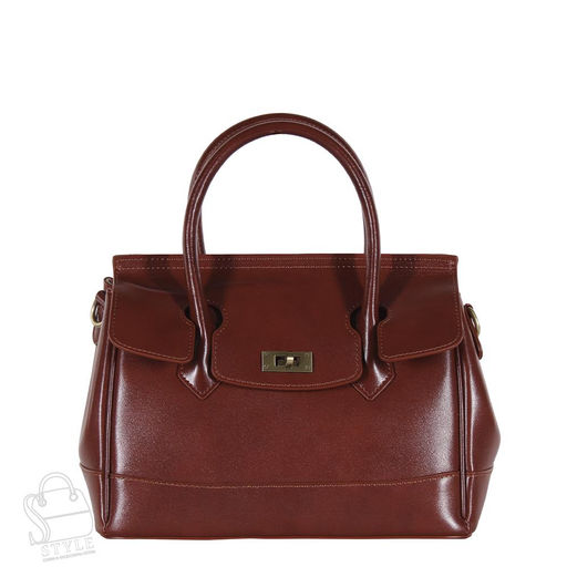Сумка женская кожаная 5003NN brown Natale Navetta  в Новосибирске