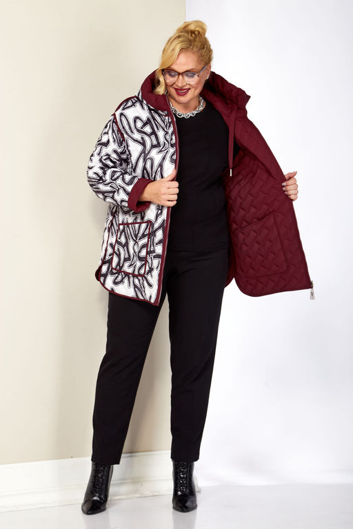 Куртка SHETTI 2199-Р винный