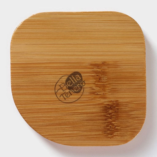 Набор фарфоровый для специй на бамбуковой подставке BellaTenero Зайцы, 3 предмета: солонка 50 мл, перечница 20 мл, подставка, цвет белый и чёрный  фото 9