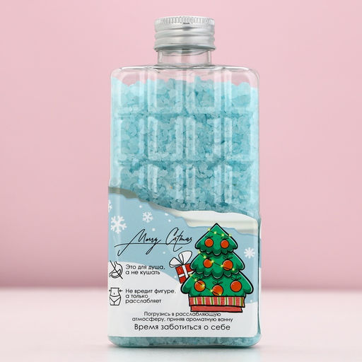 Соль для ванны «Время чудес», 360 г, аромат жасмина, Чистое счастье