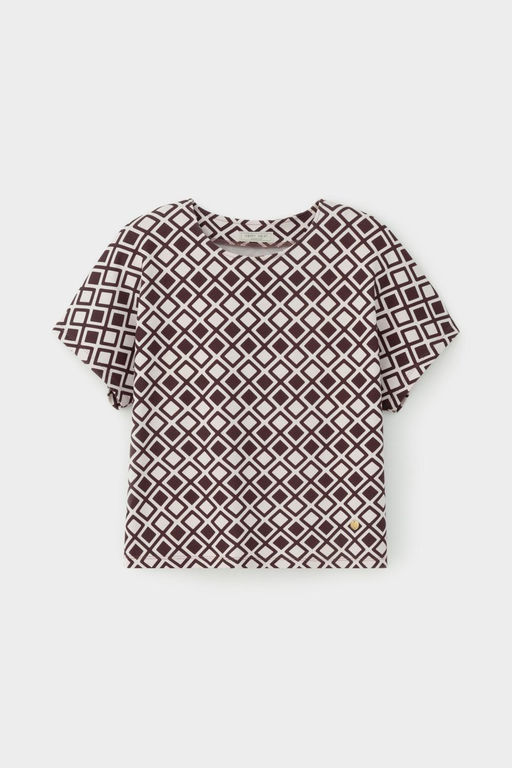 ЕВТ 3286/серо-сиреневый,ромбы фуфайка жен