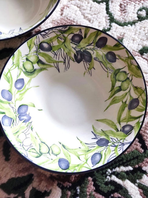 Тарелка суповая 18см Оливки арт.MFK07998 /МФК/  фото 7