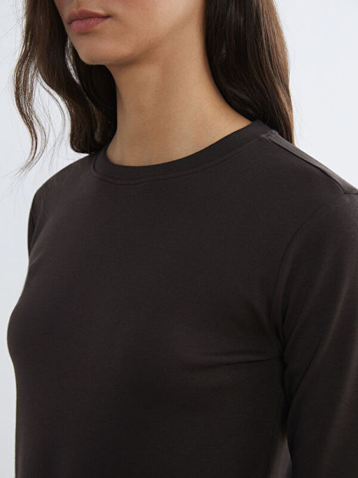 Bisiklet Yaka Kad?n Ti??rt