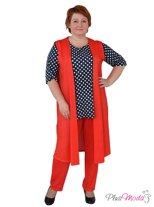 Туника Модель №286 размеры 44-80 - Plusmoda фото 2