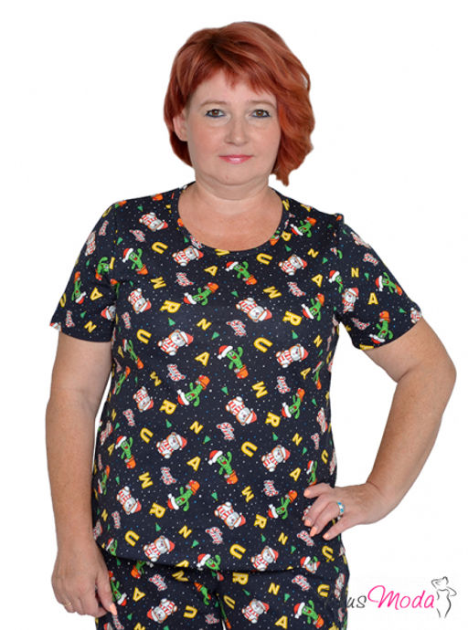 Футболка Модель №1303 размеры 44-84 - Plusmoda фото 6