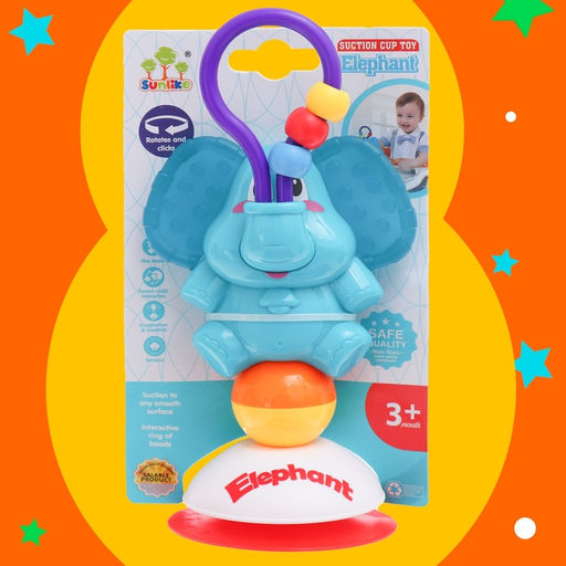 Развивающая игрушка на присоске «Слоник»