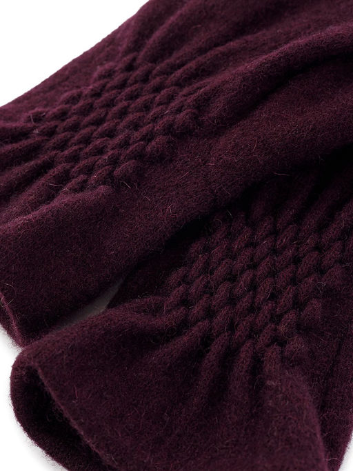 Перчатки жен Labbra LB-PH-46 plum  фото 3