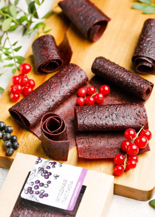 ? Москва ? Ягодная пастила смородиновая, 100 г - Сибирский кедр фото 2