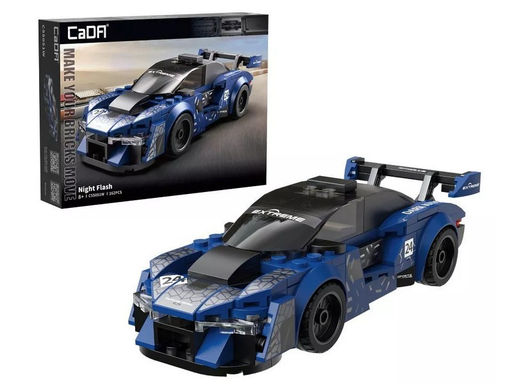 Конструктор CaDA спортивная машинка Night Flash 1/24 (162 детали)  фото 5