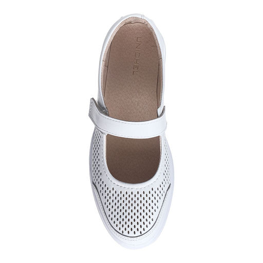 4T4282 ЖЕН Туфли летние нат.кожа нат.кожа ПУ литьевой - Юничел фото 5