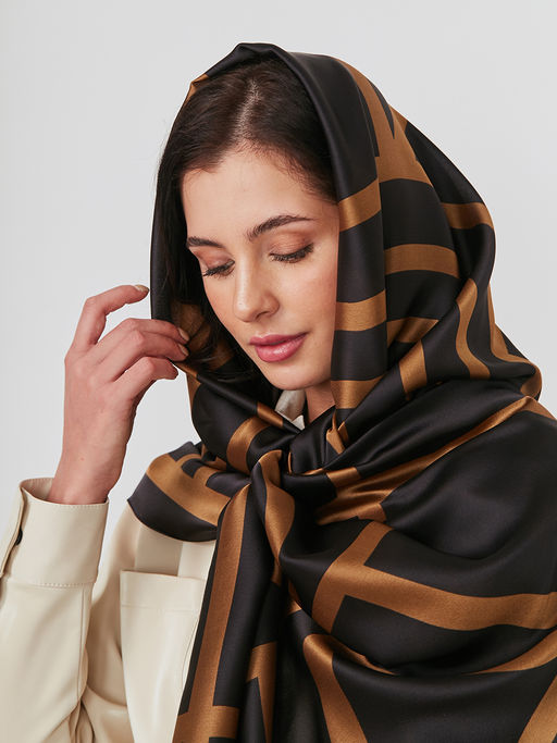 Большой, мягкий, тонкий и очень нежный двусторонний палантин - Tantino фото 9