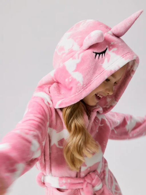 ACOOLA / Халат детский для девочек Pisuega розовый  фото 3