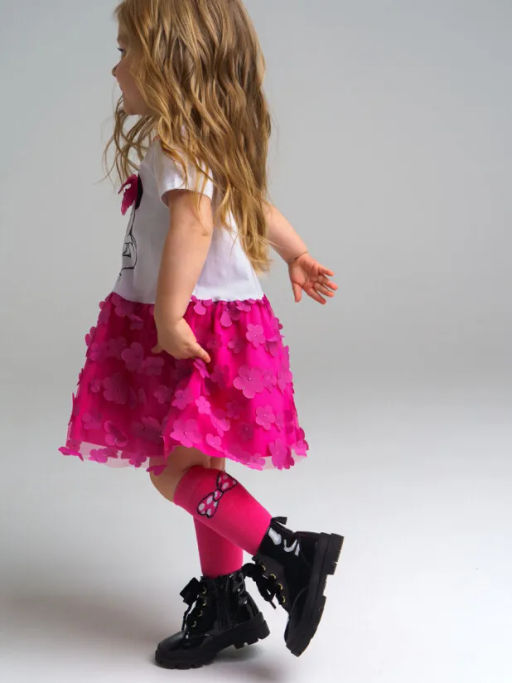 PlayToday / Гольфы детские трикотажные для девочек, 2 пары в комплекте  фото 4