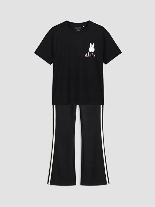 Miffy Bask?l? K?z ?ocuk Ti??rt ve Tayt