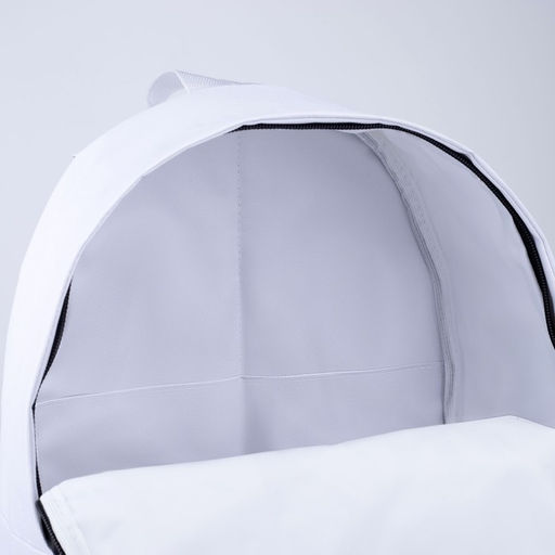 Рюкзак молодежный Nature, 29х13х44, отд на молнии, н/карман, белый - Nazamok фото 11